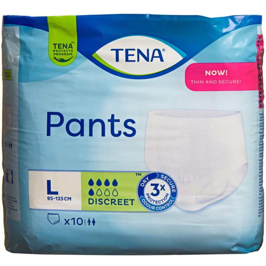 TENA Pant Discreet Str. Large