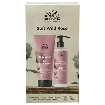 Urtekram Beauty sampak Dare to Dream Soft Wild Rose Body Lotion BodyWash