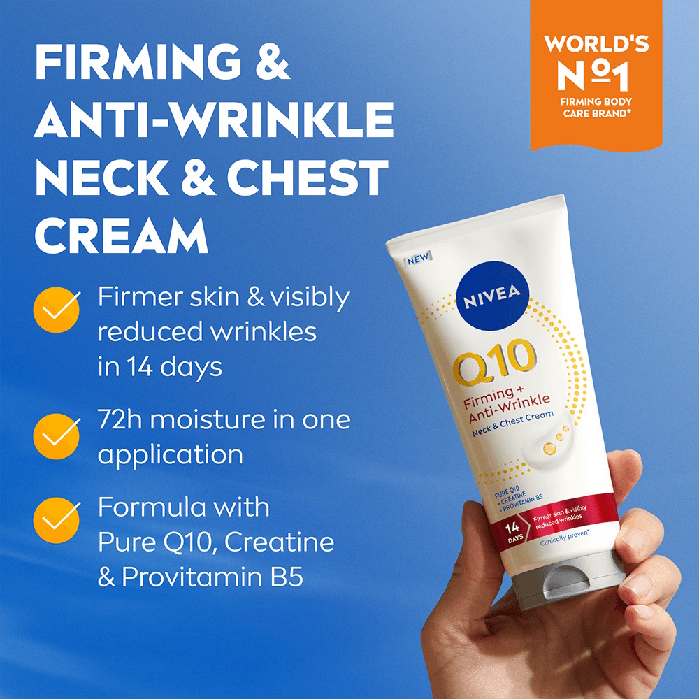 NIVEA Q10 Firming Neck & Chest Cream