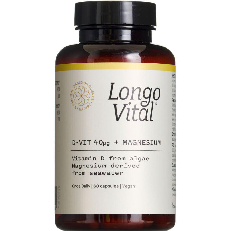 Longo Vital Daily D-vit40 og Mag