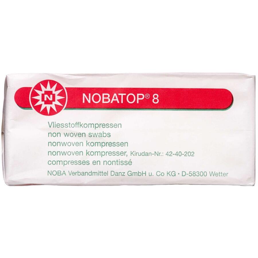 NOBATOP 8 Kompres usteril 5 x 5 cm