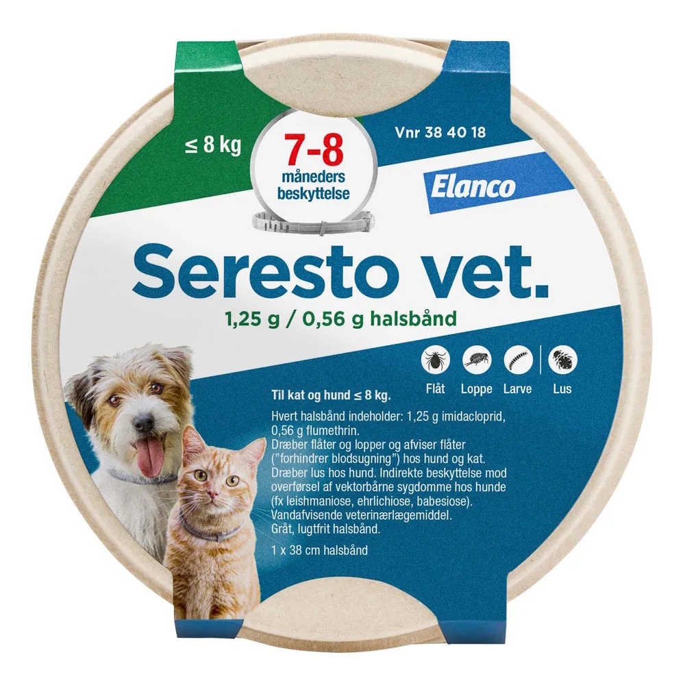 Seresto Vet. kat & hund u. 8kg