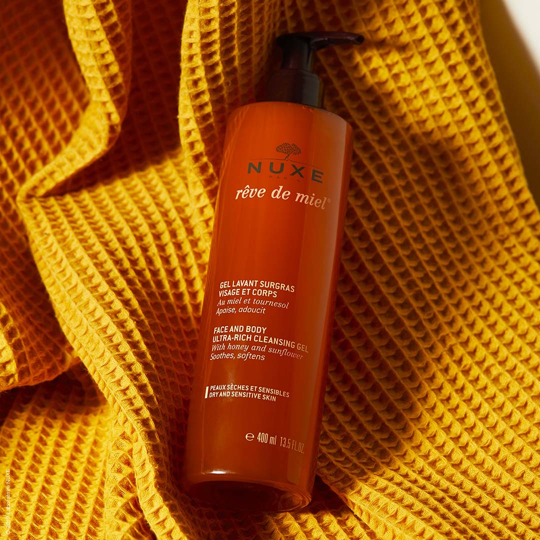 NUXE FACE & BODY ULTRA RICH CLEANSING GEL FOR FACE & BODY