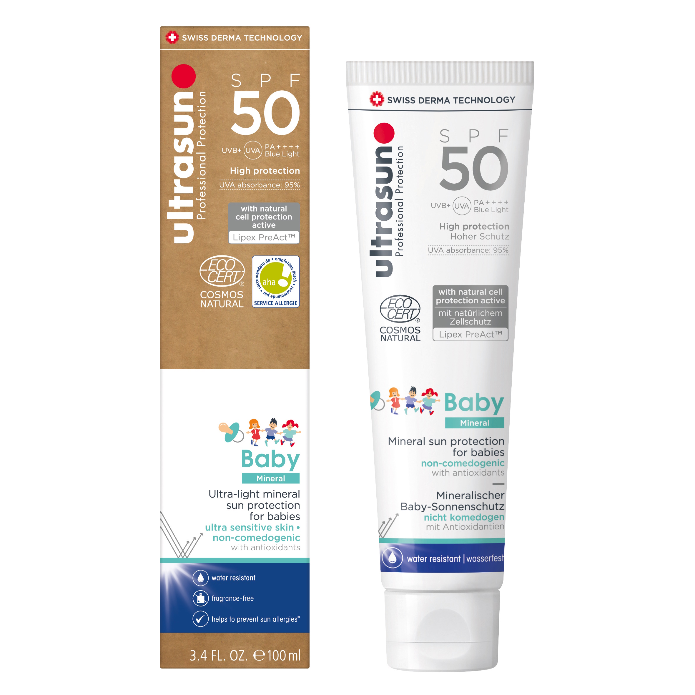 Ultrasun Baby Mineral SPF 50
