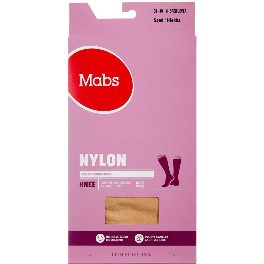 Mabs Nylon Knee Wide, Sand Str. M