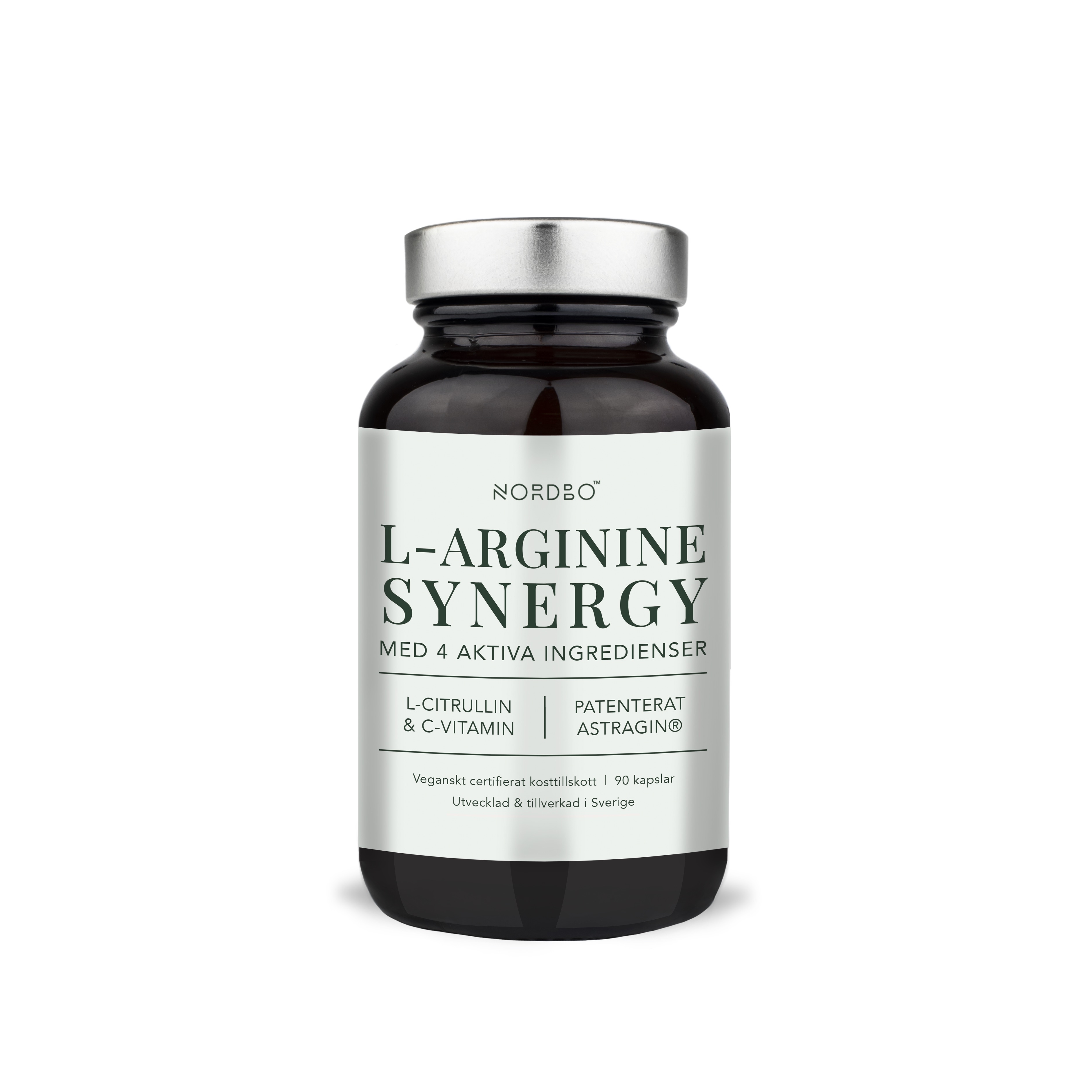 Nordbo L-Arginine Synergy, 90 kap