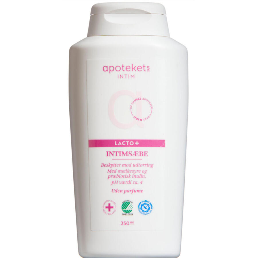 Apotekets Intimsæbe Lacto+ 250 ml