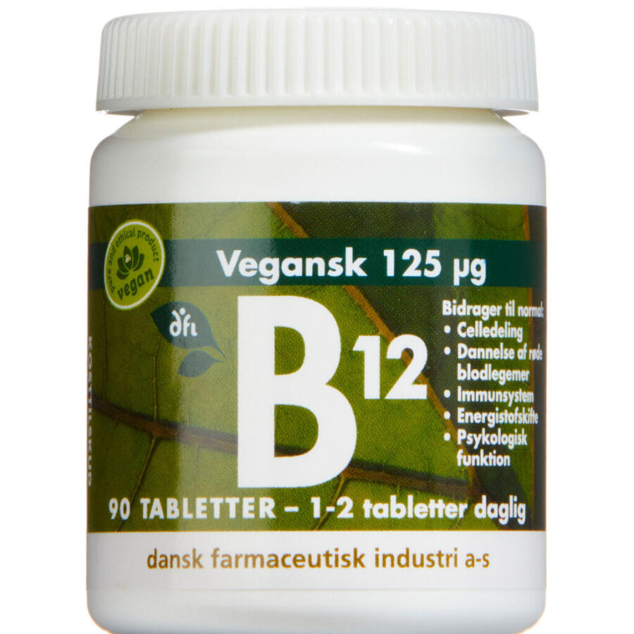 B12-Vitamin Tabletter 125 µg