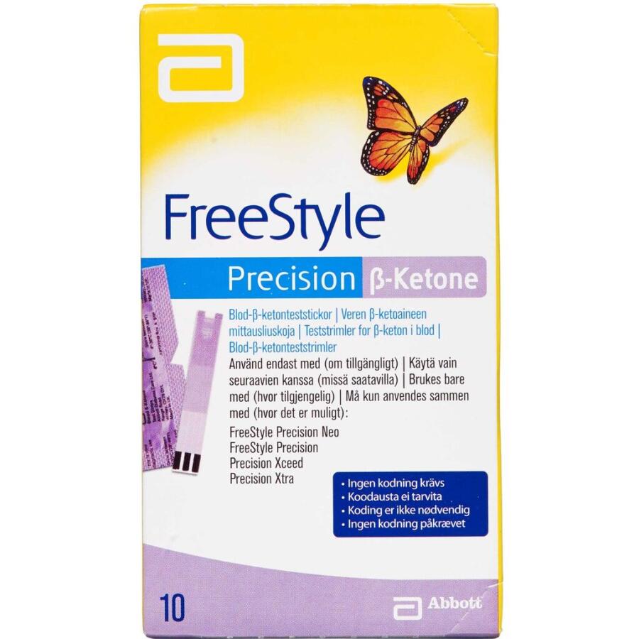 FreeStyle Precision Keton Teststrimler