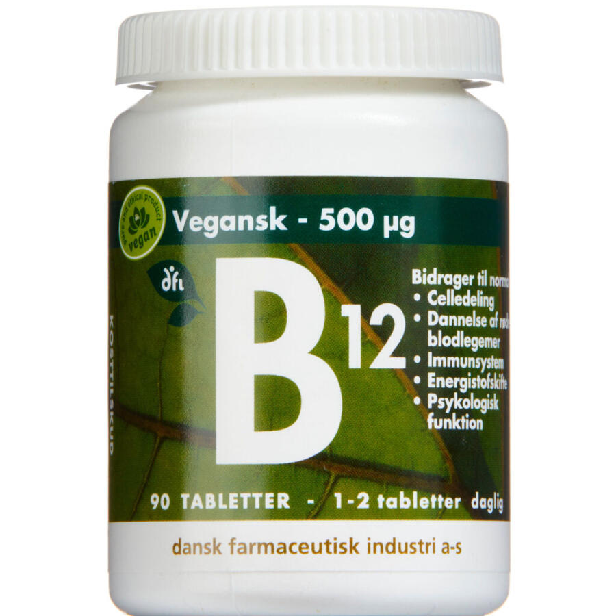 B12-Vitamin Tabletter 500 µg