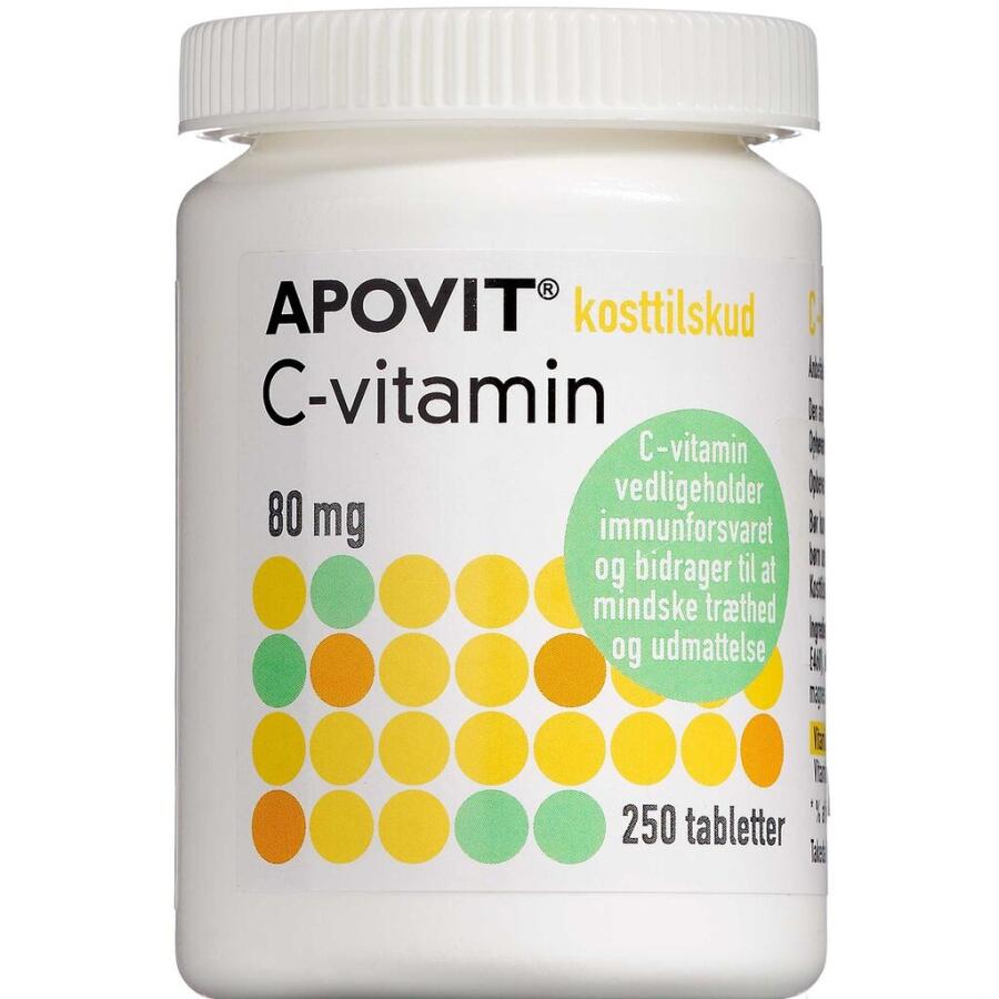 APOVIT C-vitamin 80 mg