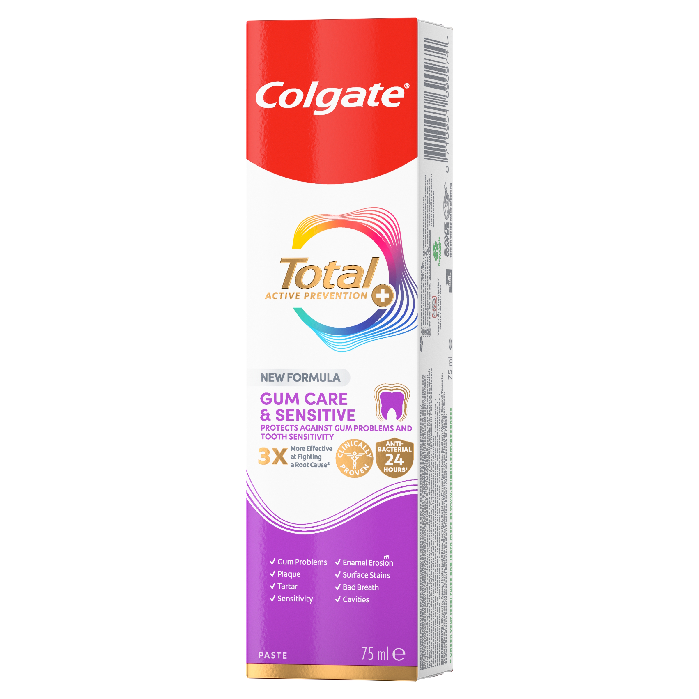 Colgate Tandpasta Total Active Prevention + Gum Care & Sensitive 75 ml