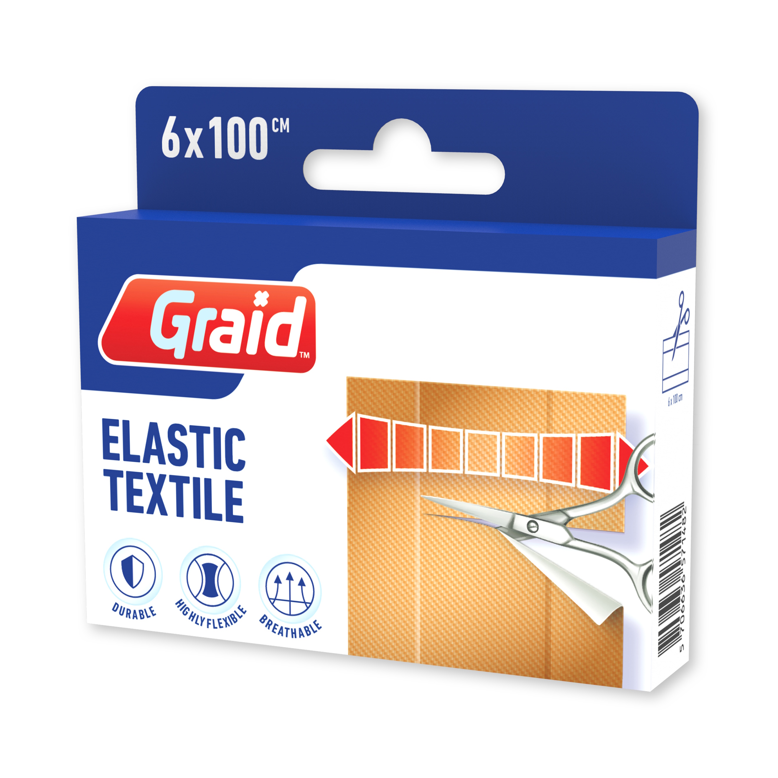 GRAID TEXTILE CUTTABLE PLASTER