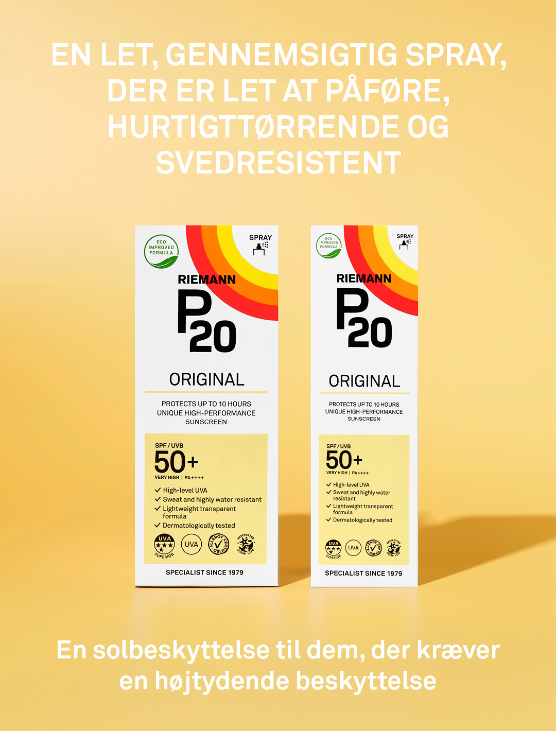 P20 Original Spray SPF 50+