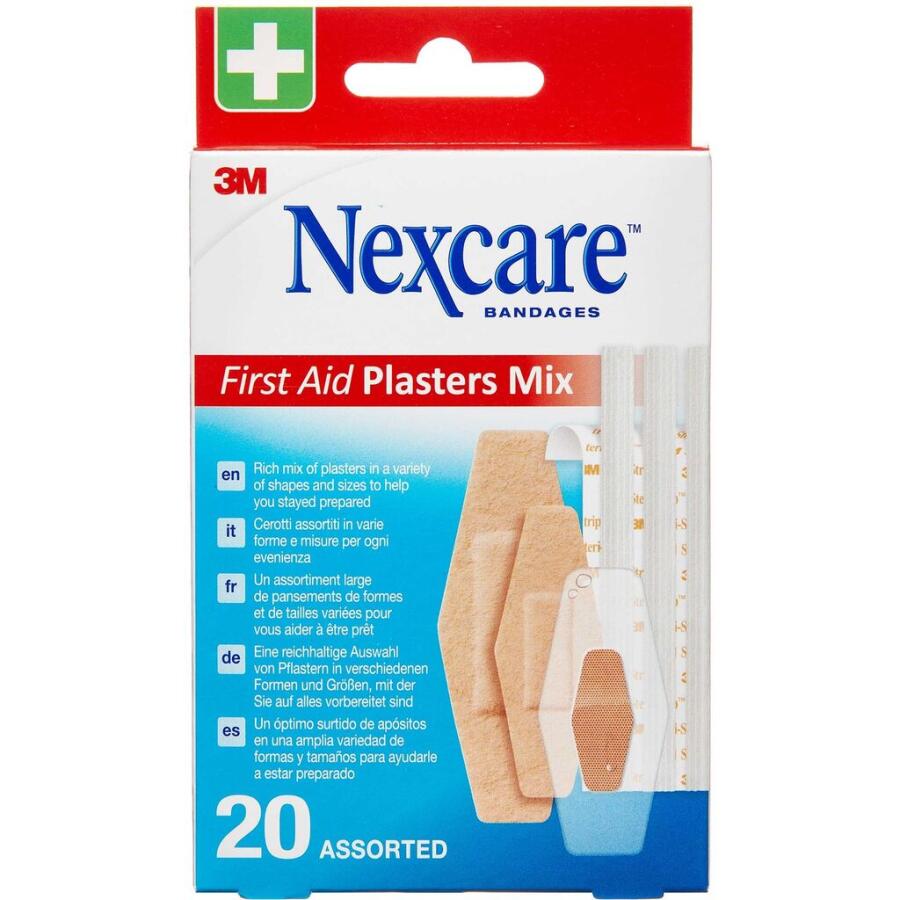 3M Nexcare First Aid Plasters Mix