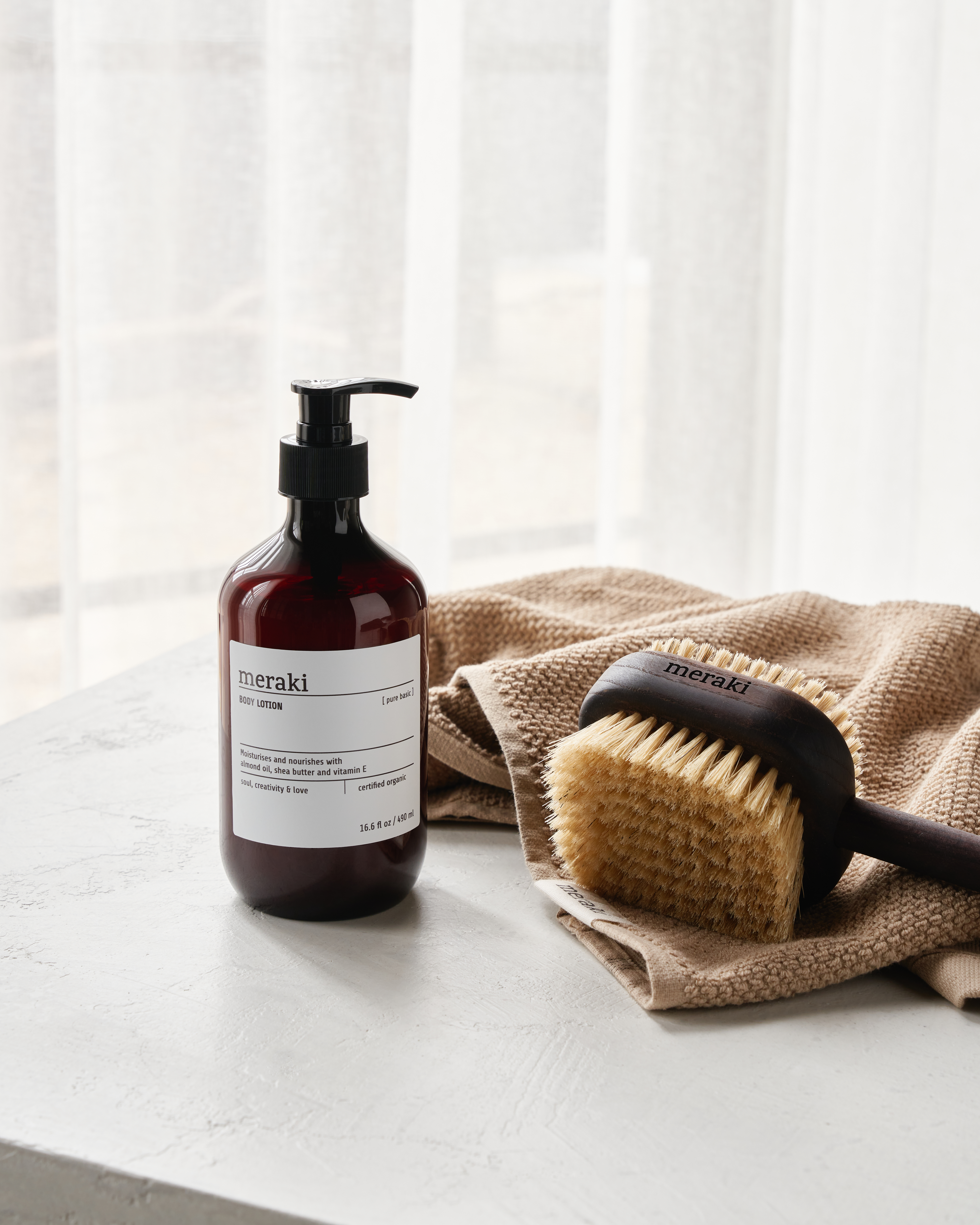 Meraki Body Lotion, Pure Basic