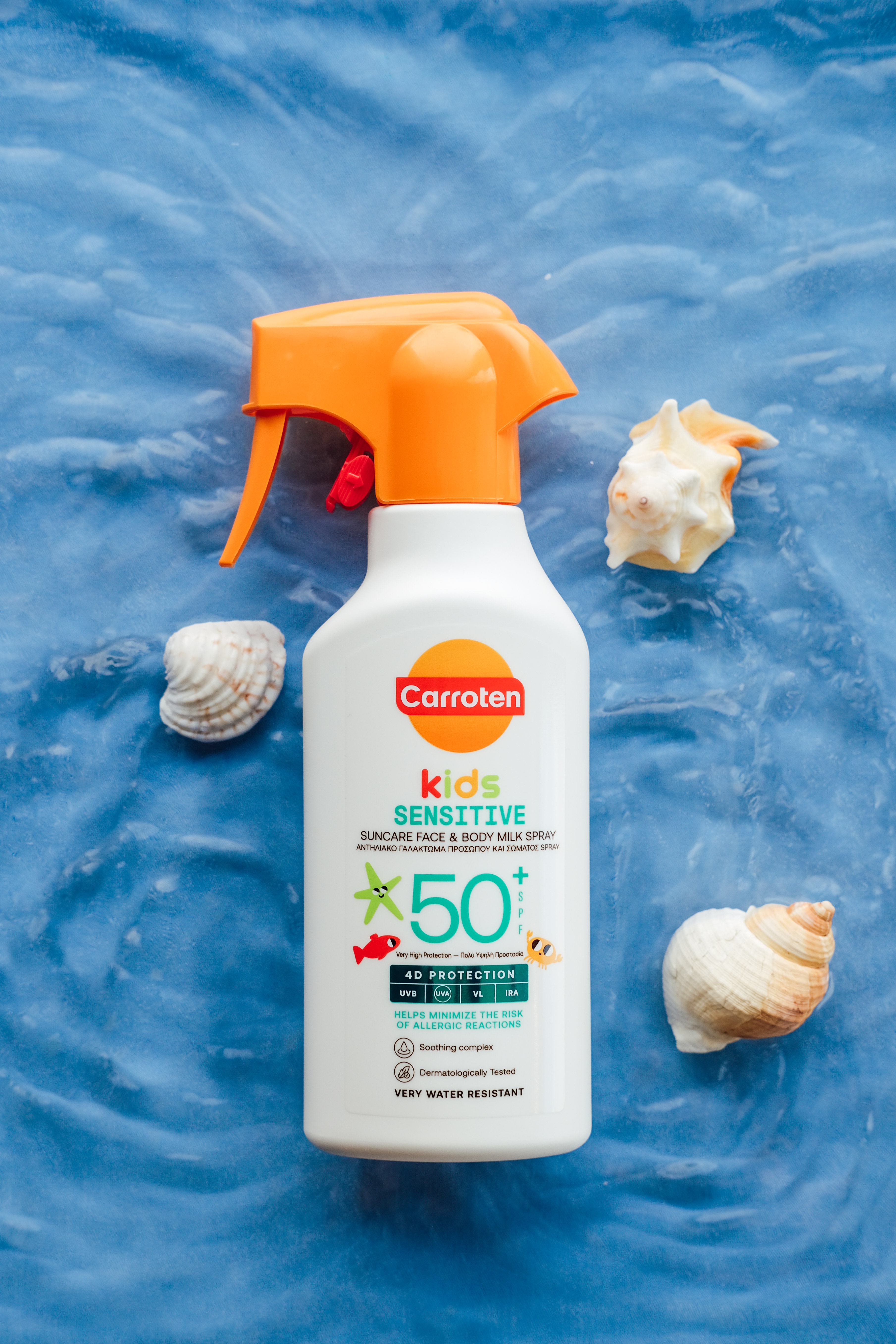 Carroten Kids Sensitive Milk Trigger Spray SPF 50+