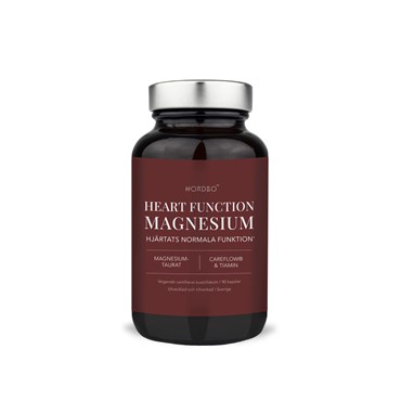 NORDBO Heart Function Magnesium 90 kapsler VEGAN