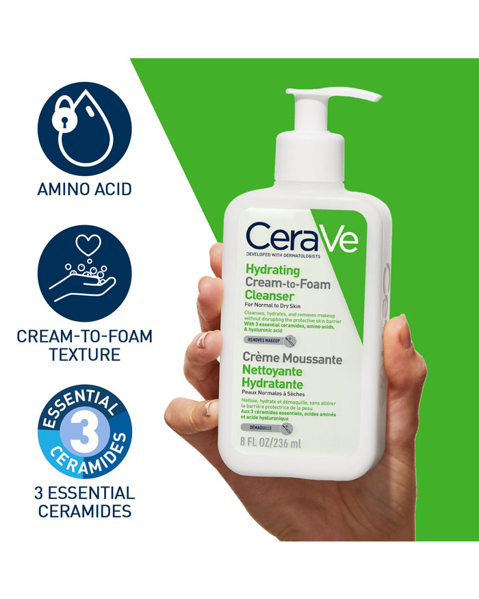 CeraVe Cream to Foam Cleanser