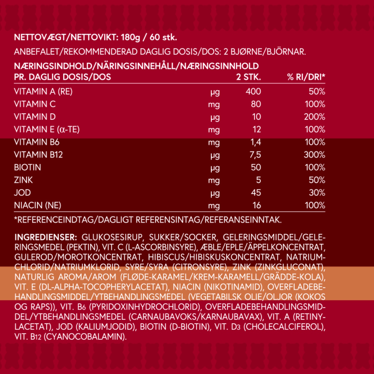 VitaYummy Adults Multi (Salted Caramel) - 60 stk.