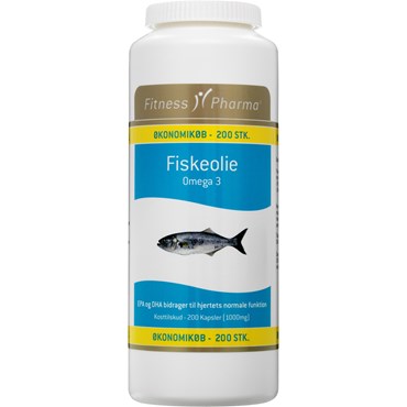 Fitness Pharma Fiskeolie 1000mg