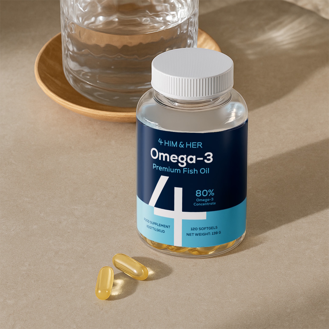 4 Him & Her Omega 3 NODK 120 Cap