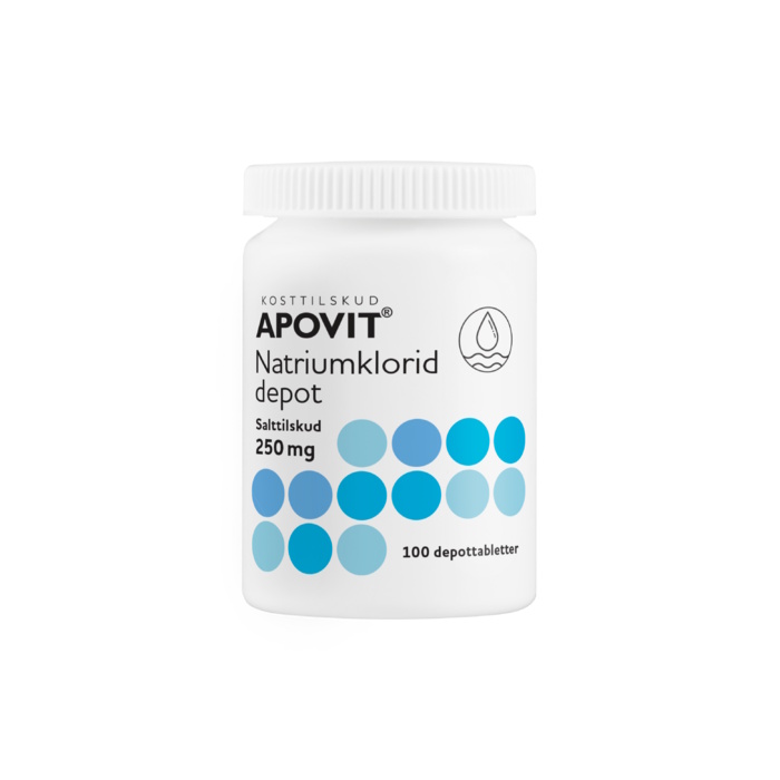 Apovit natriumklorid depottab