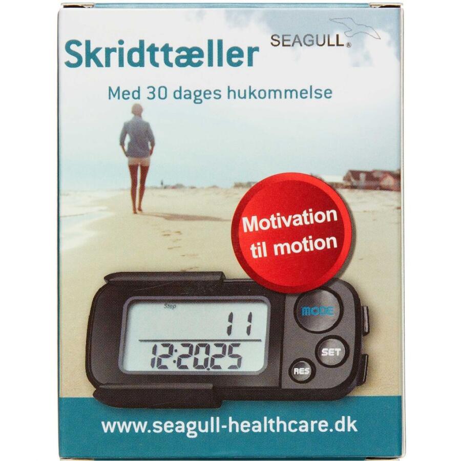 Seagull Skridttæller Med Hukommelse