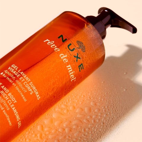 NUXE FACE & BODY ULTRA RICH CLEANSING GEL FOR FACE & BODY