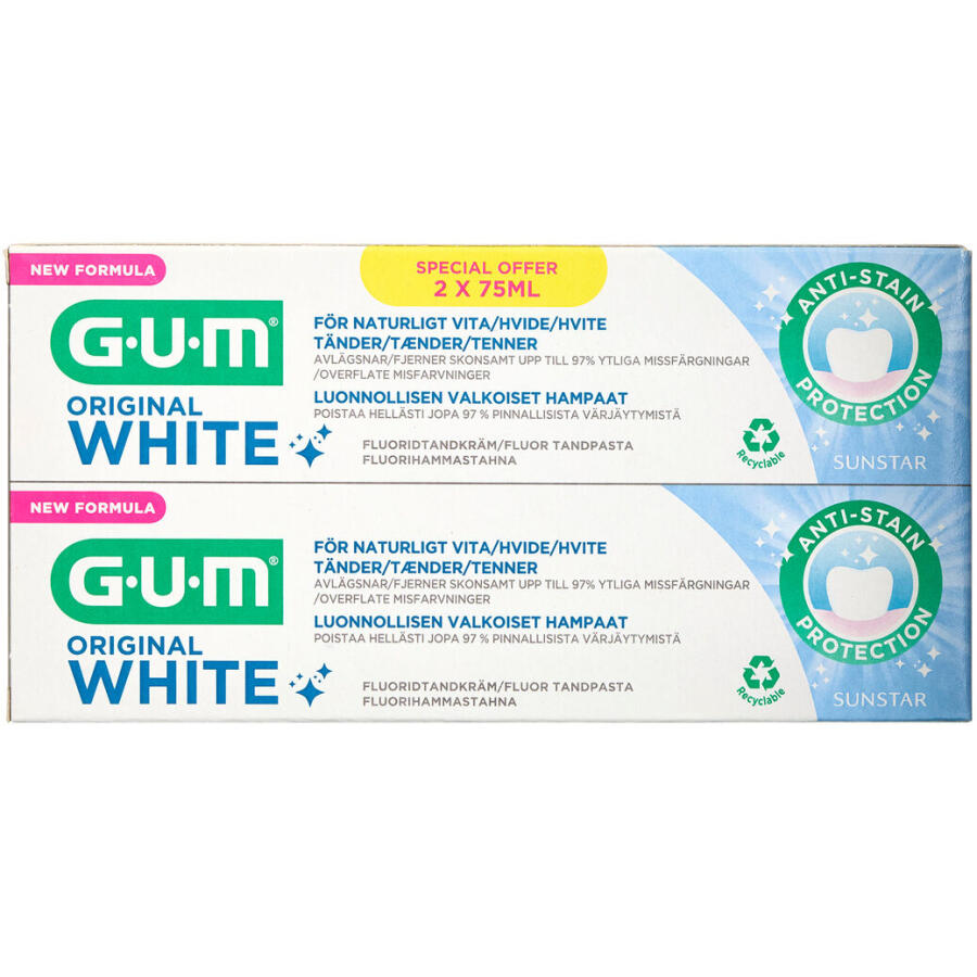 Gum Original White Tandpasta
