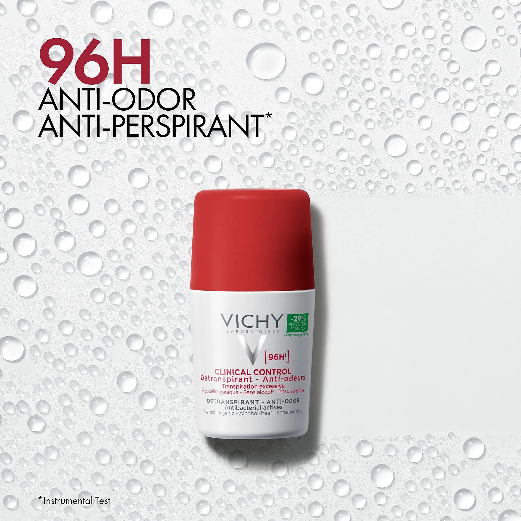 Vichy Clinical Control Deo Roll-On 96T