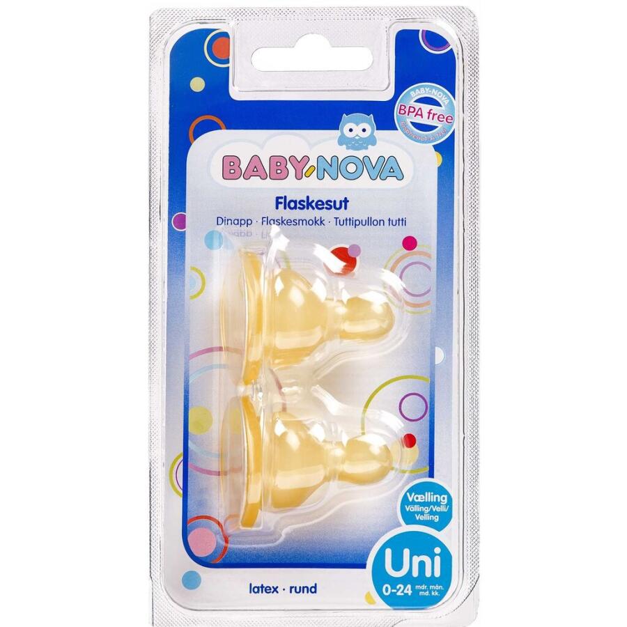 Baby-Nova Flaskesut 0-24 Mdr. Str. Uni