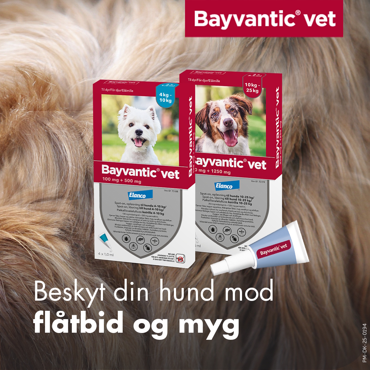 Bayvantic Vet., hunde max 4 kg