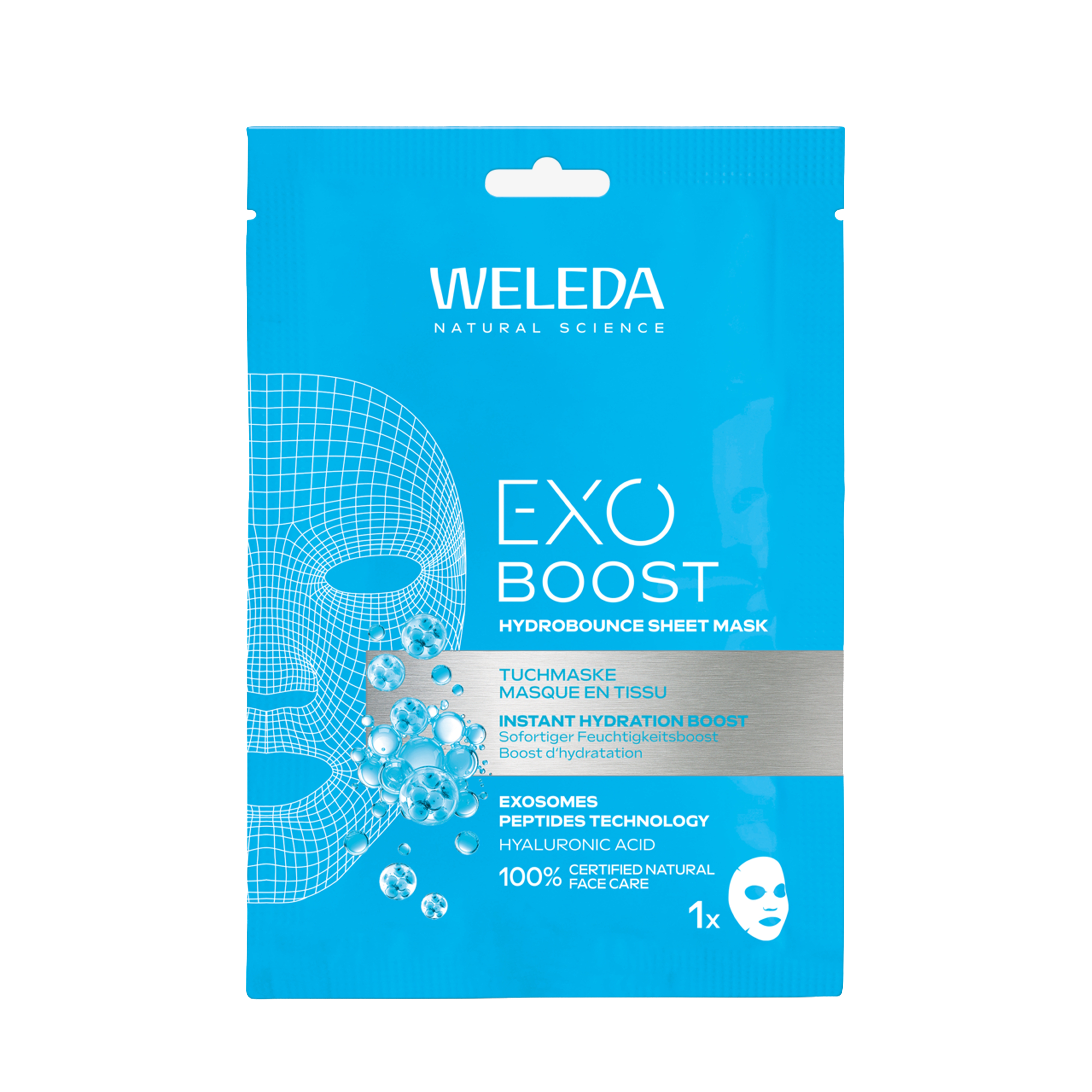 Weleda Exo Boost Hydrobounce Sheet Mask