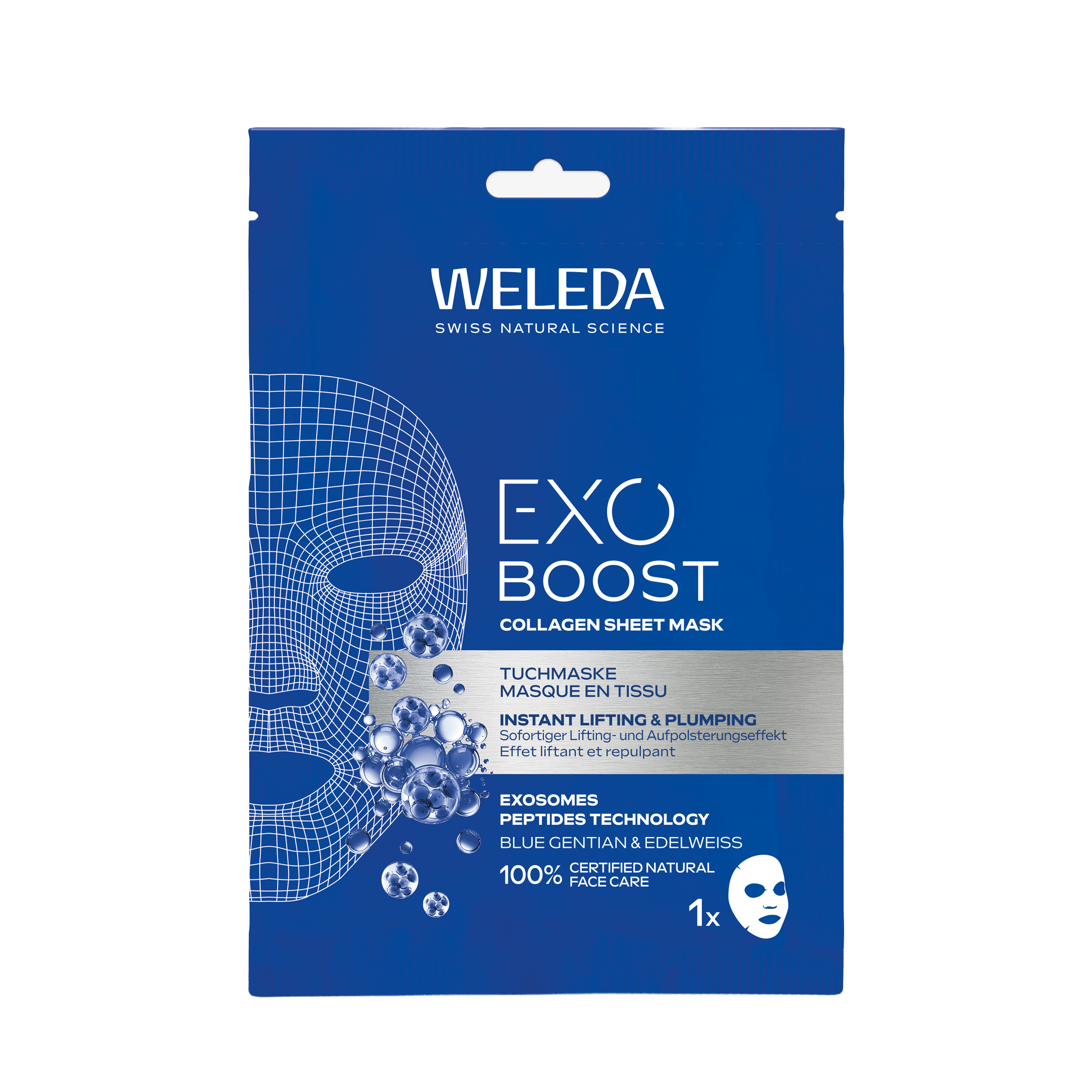 Weleda Exo Boost Collagen Sheet mask