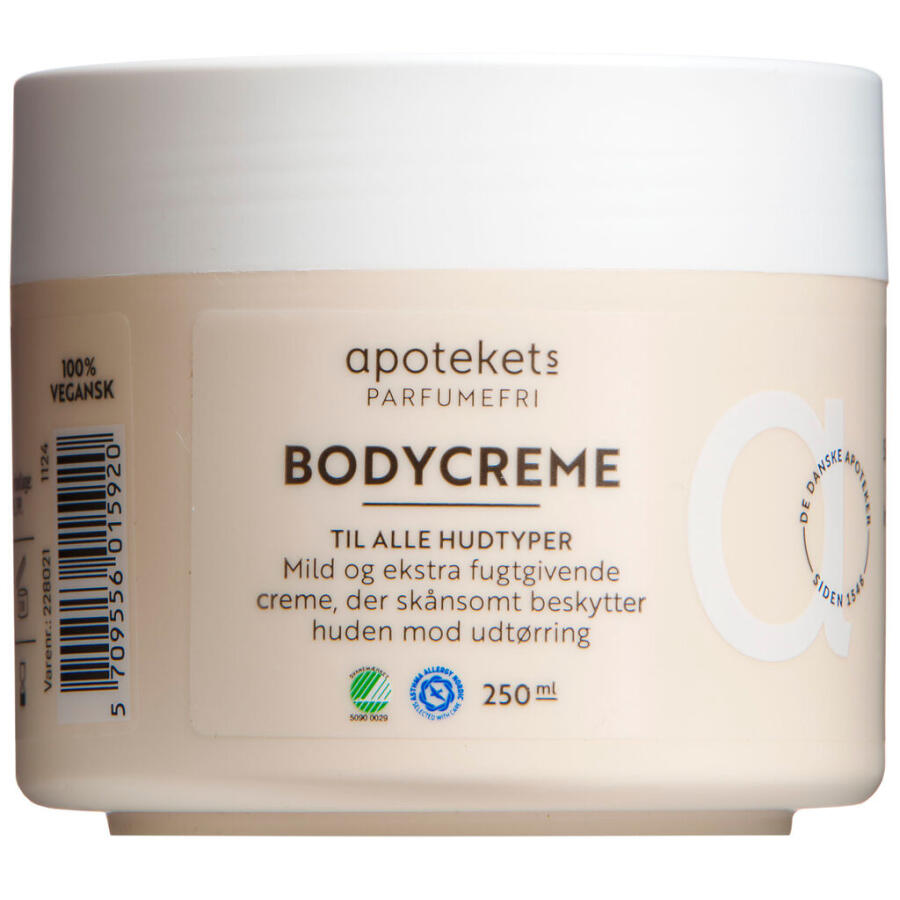 Apotekets Bodycreme Uden Parfume