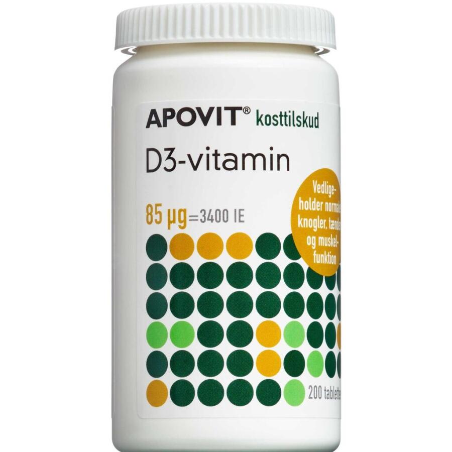 APOVIT D-VITAMIN TABL 85 MIKG