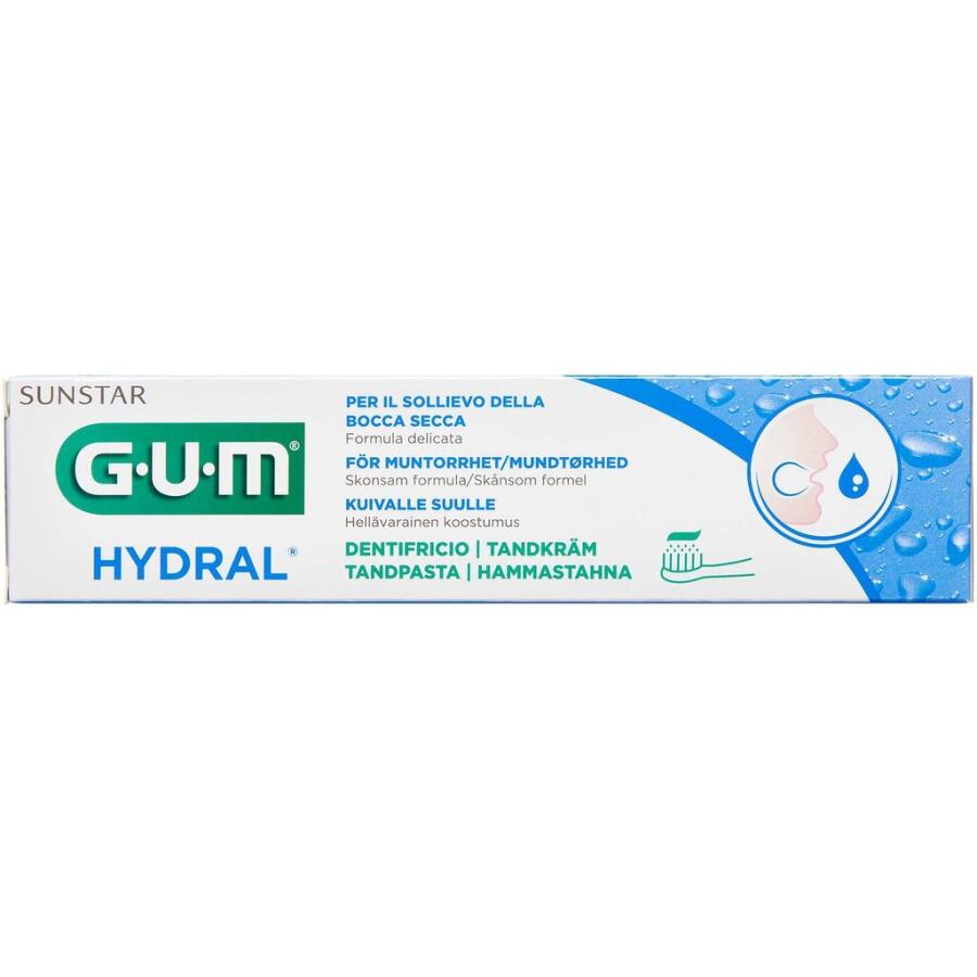 GUM Hydral Tandpasta Følsom/ Tør Mund