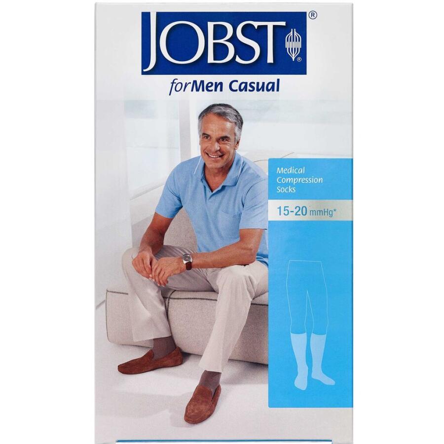 Jobst Men Sort Kompresionsstrømpe Str. M