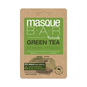 MasqueBar Naturals Green Tea Sheet Mask