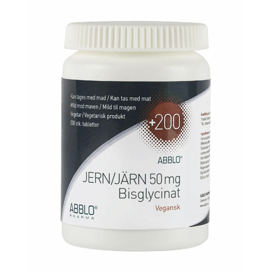 Abblo jern 50 mg bisgly. tabl