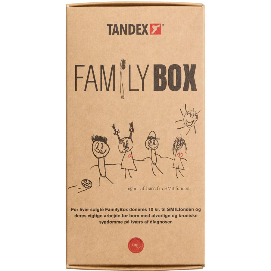 Tandex Og Smilfonden Family Box