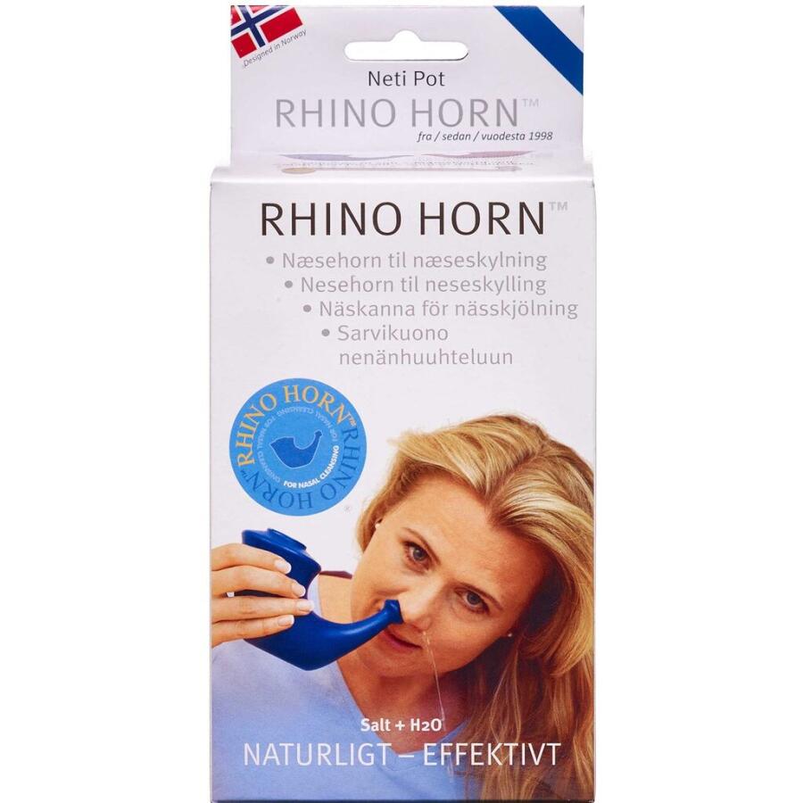 Rhino Horn Næsehorn Blå