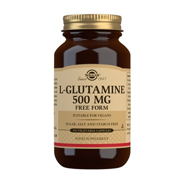 SOLGAR L-GLUTAMINE 500MG(250KAPS)