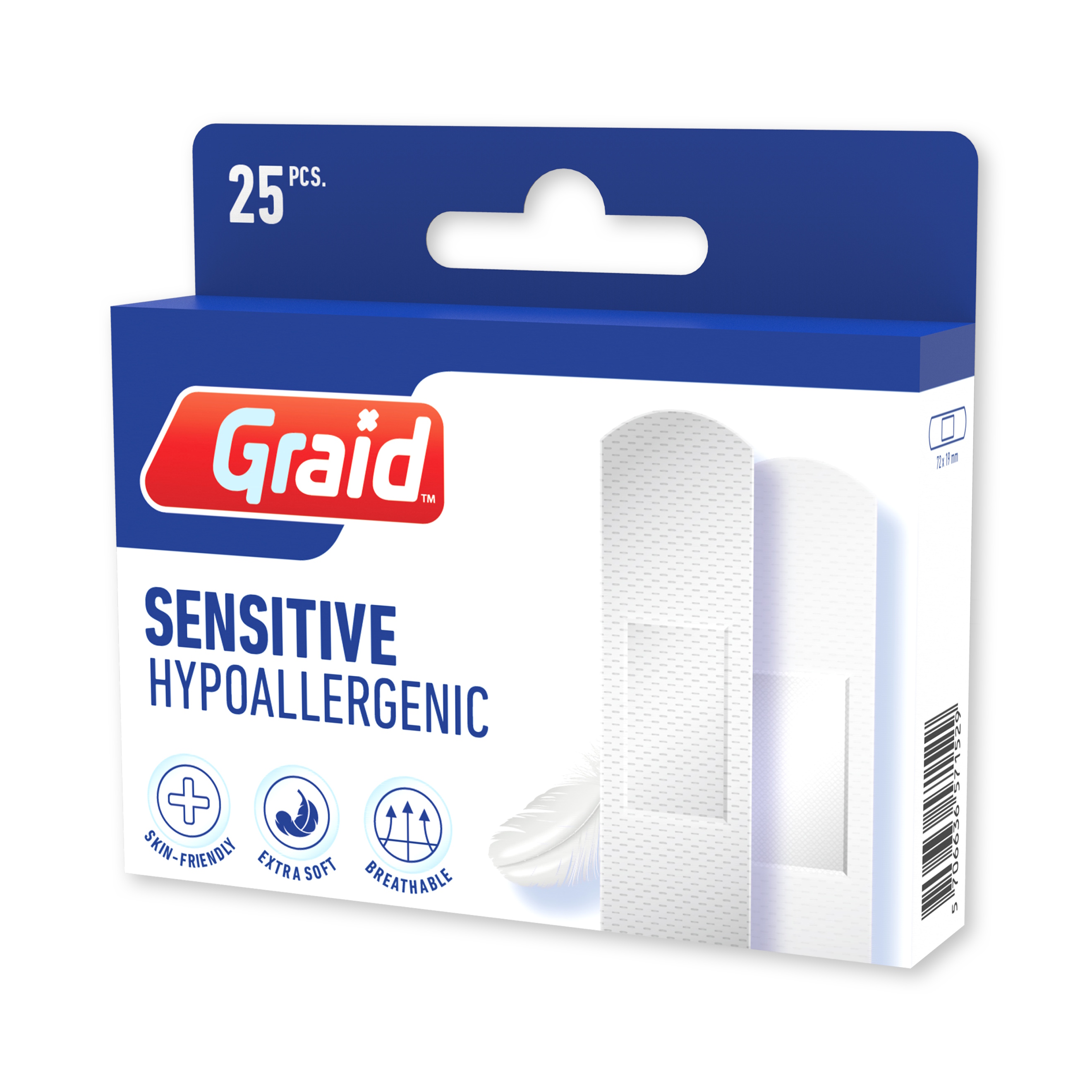 GRAID SENSITIVE PLASTER