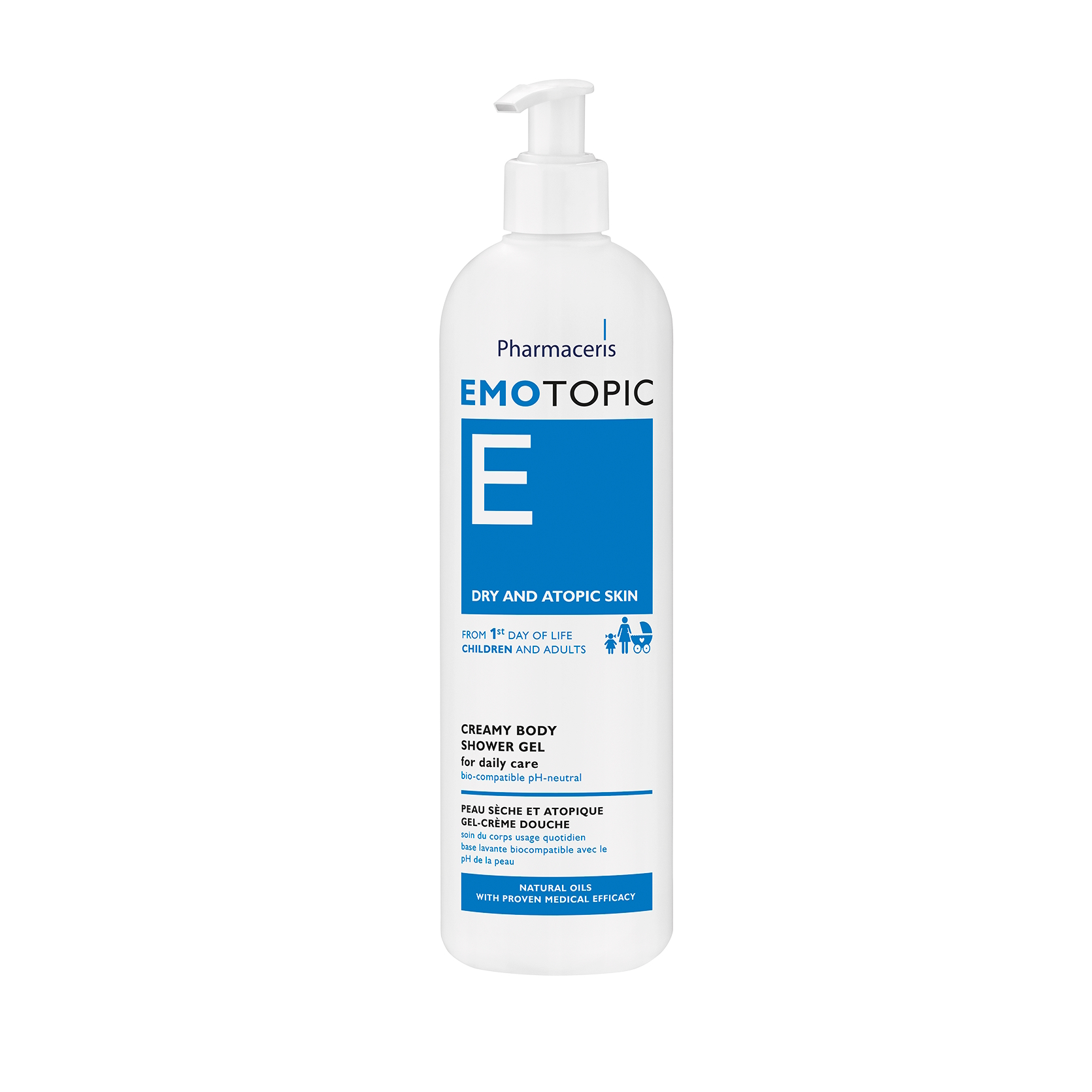 Pharmaceris E EMOTOPIC Cremet kropsbadegel pH-neutral