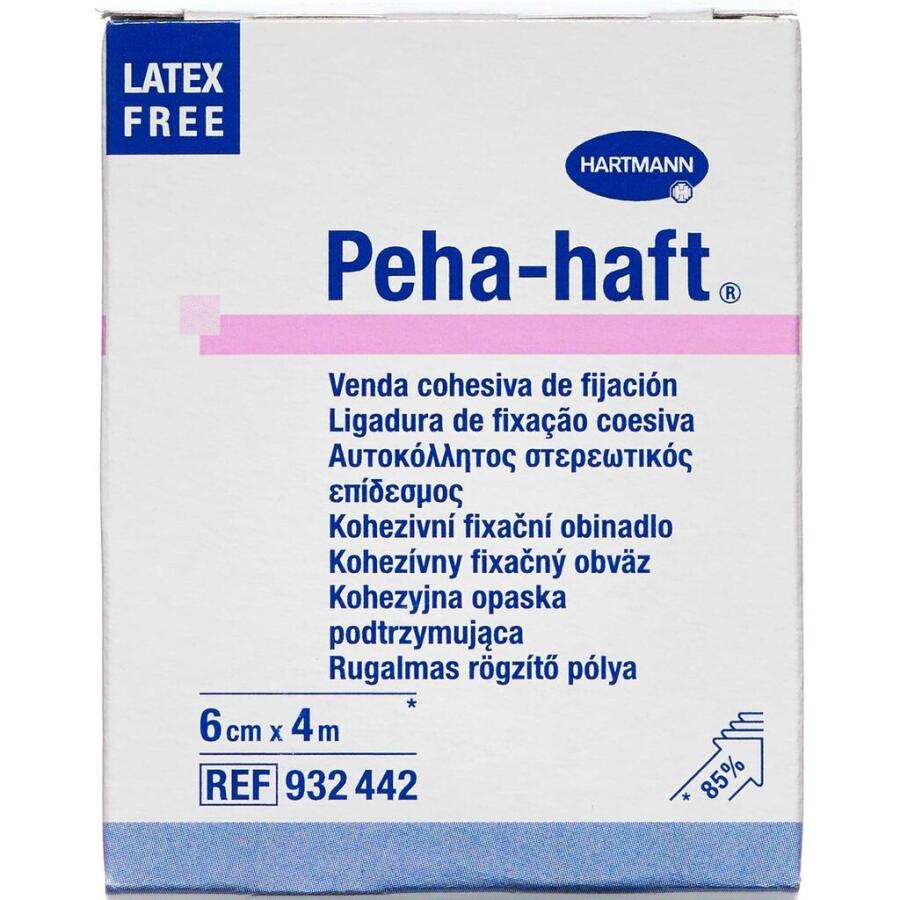 Peha-haft fikseringsbind 6 cm x 4 m