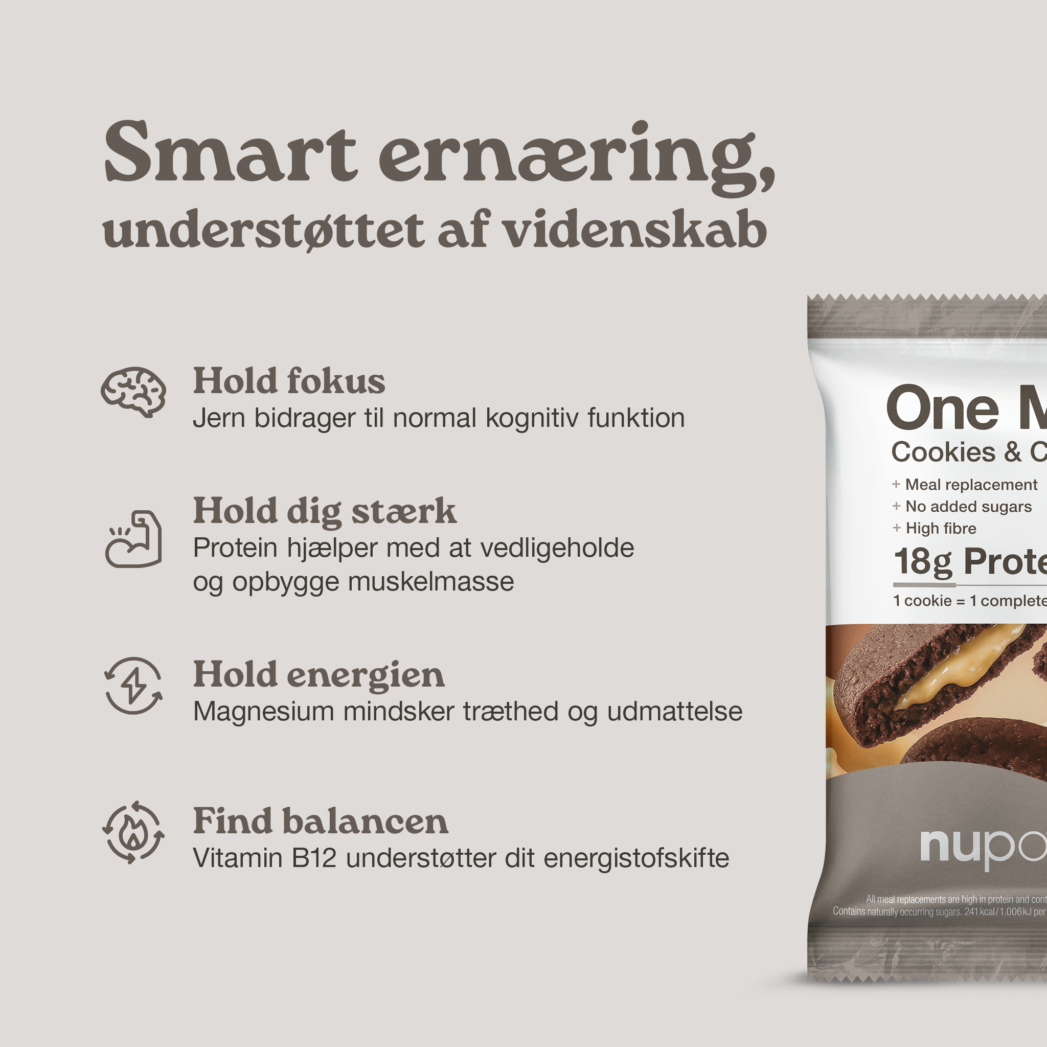 Nupo One Meal +Prime Cookies and Cream