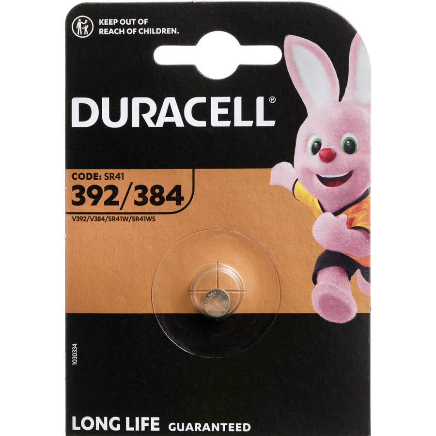 Duracell 392/384 Silver Coin