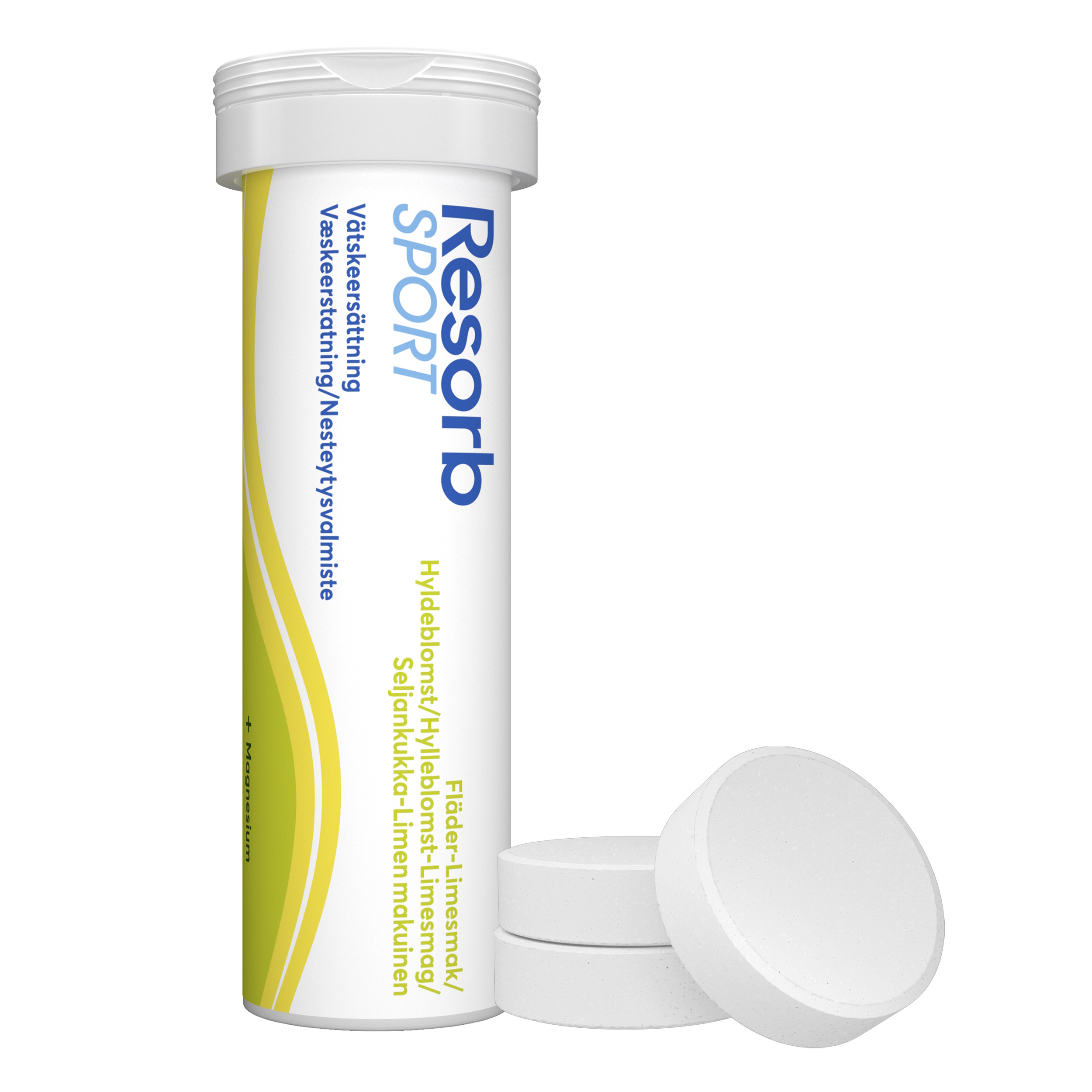 Resorb Sport Hyldeblomst Lime